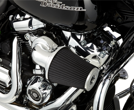Arlen Ness Chrome Monster Sucker Air Cleaner for 2017-24 Harley Davidson Touring