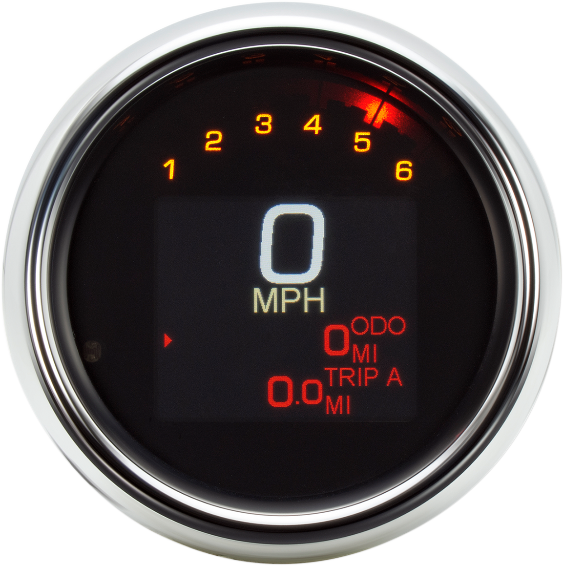 Dakota Digital MLX Chrome Motorcycle Speedometer 2004-2011 Harley Dyna Sportster