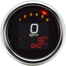 Dakota Digital MLX Chrome Motorcycle Speedometer 2004-2011 Harley Dyna Sportster