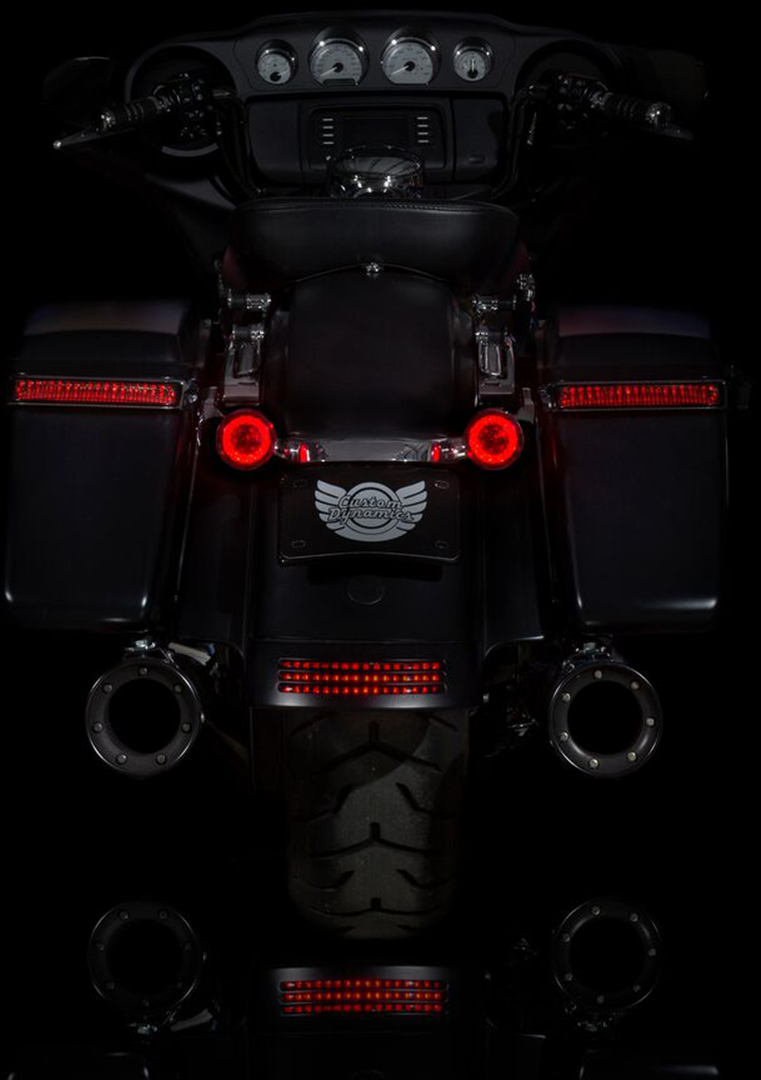 Custom Dynamics Probeam 1157 Red LED Rear Turn Signal Inserts 2007-2024 Harley