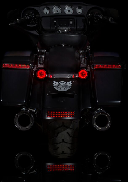 Custom Dynamics Probeam 1157 Red LED Rear Turn Signal Inserts 2007-2024 Harley