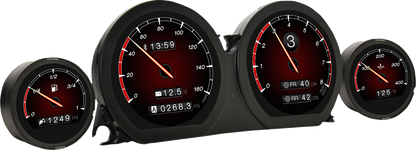Koso HD-03X TFT Electronic Multi-Function Gauge Set for 2014-2023 Harley Touring