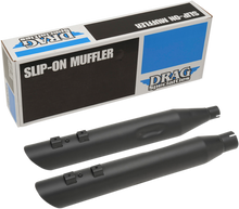 Drag Specialties 3-1/2" Slash Cut Slip On Mufflers 2017-2024 Harley Touring FLHX