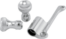 Todds Cycle Chrome Mikuni Carburetor Choke Bracket Kit for Harley Davidson