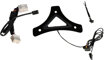 Custom Dynamics Black LED Backrest Brake Light 1996-2017 Harley Softail Touring