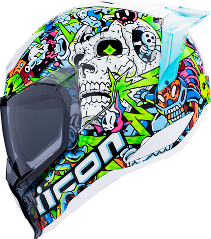 Icon Ultraflite Doodle 3 MIPS Full Face Unisex Adult Street Motorcycle Helmet