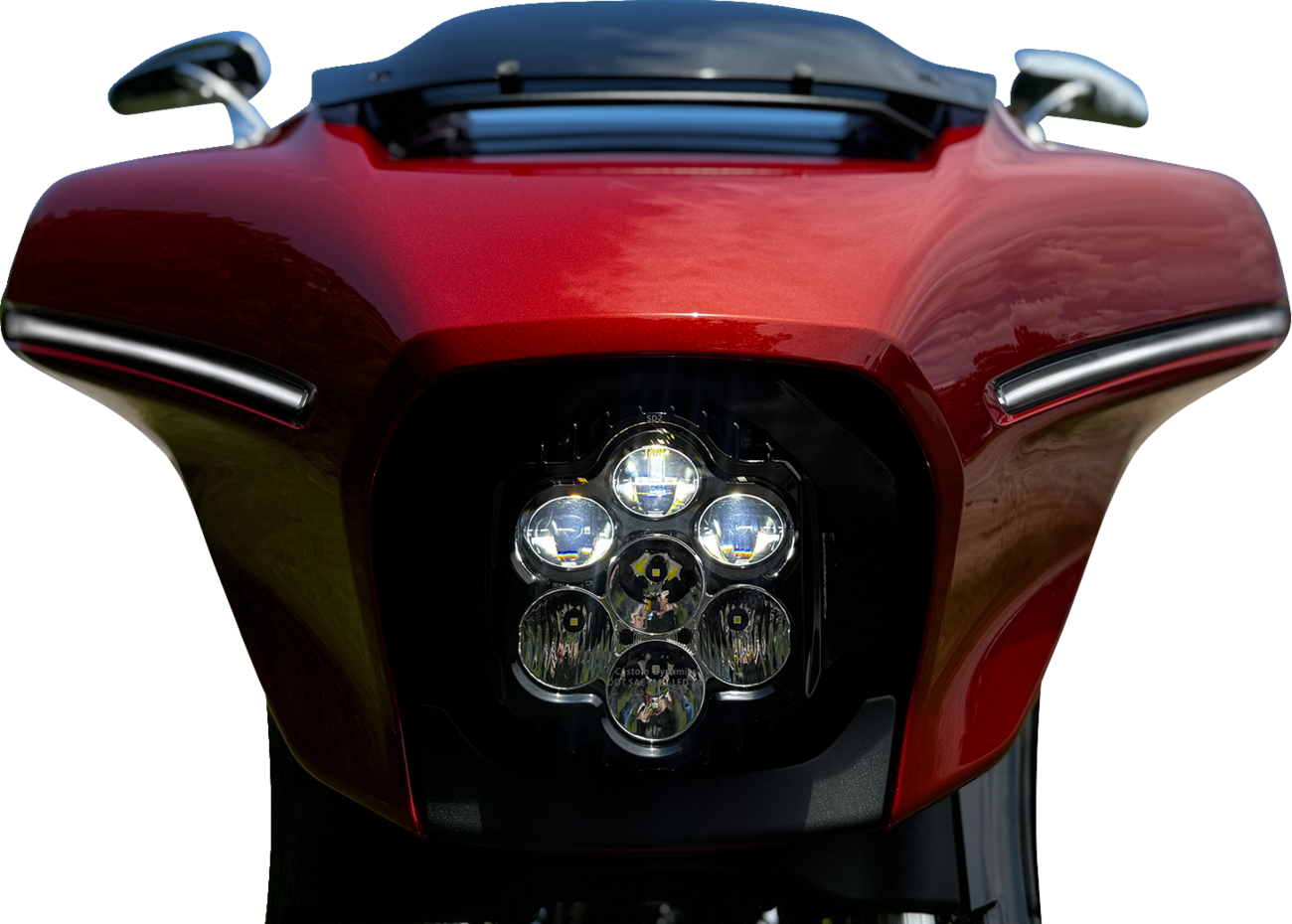 Custom Dynamics Shark Demon Performance LED Headlight 2023-24 Harley FLHX FLHXSE