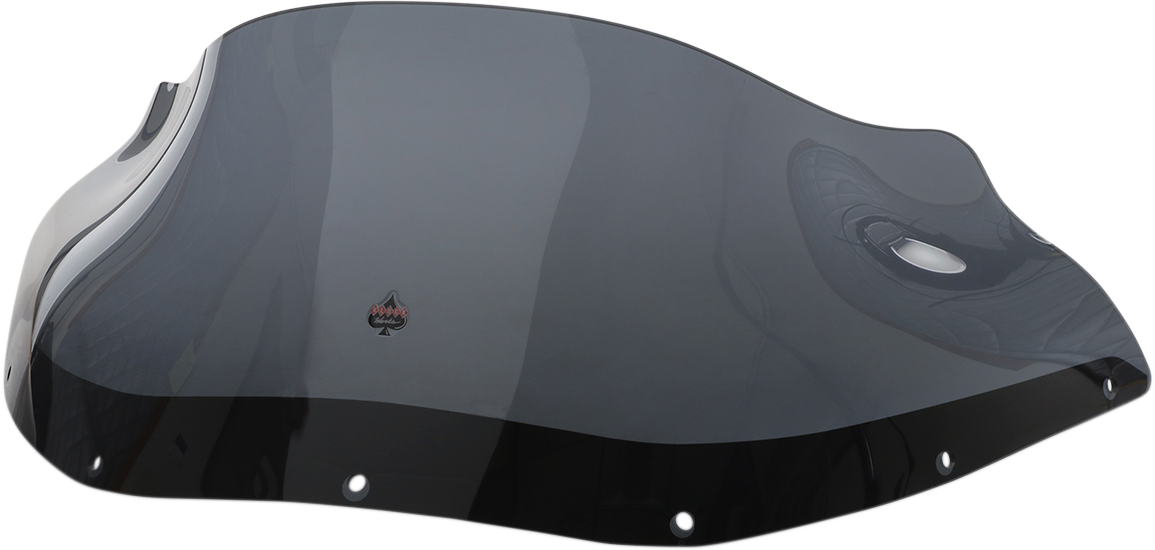 Klock Werks Dark Smoke 9" Flare Fairing Windshield fits 1984-1992 Harley FXRP