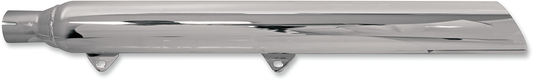 Bassani Slash Down Slip on Exhaust Mufflers for 1989-2017 Harley Softail Models