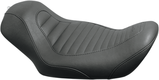 Mustang Tripper Tuck and Roll Solo Seat for 2006-2017 Harley Dyna Fat Street Bob