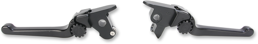 PSR Anthem Adjustable Contrast Hand Lever Set 1996-2017 Harley Dyna Softail FLS