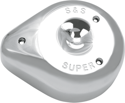 S&S Chrome Super E&G Teardrop Air Cleaner Filter Kit for 1999-2006 Harley