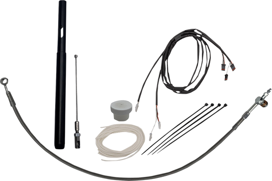 Fat Baggers EZ Install Handlebar Cable 8" Extension Kit 2021-2023 Harley Touring