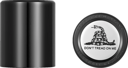 Figurati Don't Tread On Me Medium Magnetic Docking Hardware Covers for Harley