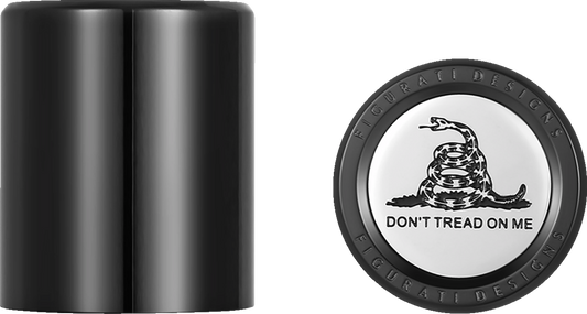 Figurati Don't Tread On Me Medium Magnetic Docking Hardware Covers for Harley