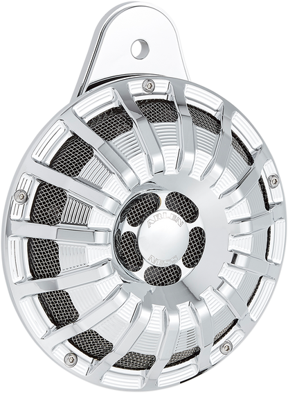 Arlen Ness Chrome 15 Spoke 110dB Horn for 2007-2022 Harley Sportster Forty Eight