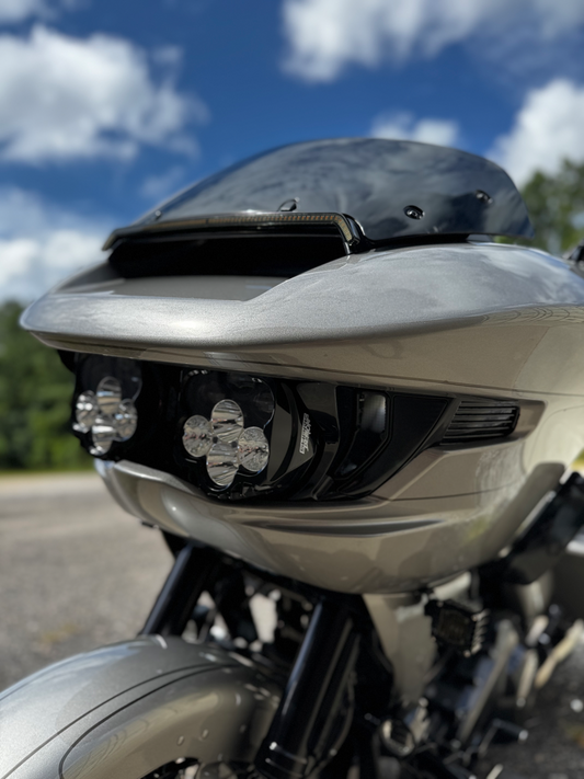 Custom Dynamics Shark Demon 2 Dual Headlight Kit for 2023-2025 Harley Road Glide