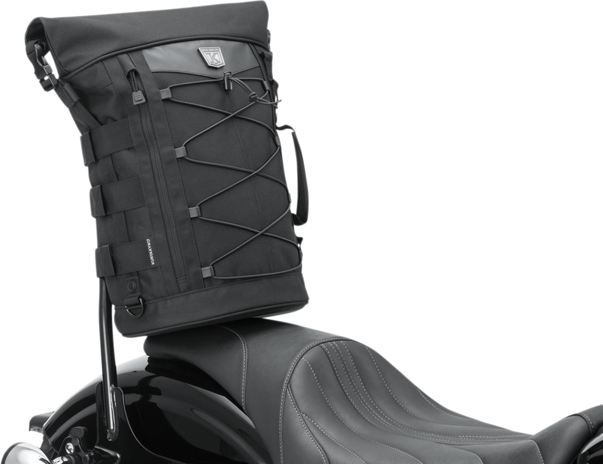 Kuryakyn Momentum Deadbeat Rear Universal Motorcycle Sissy bar Duffle Bag Harley