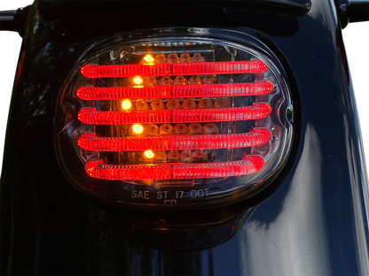 Custom Dynamics LED Taillight Integrated Turn Signals 1999-2024 Harley Touring