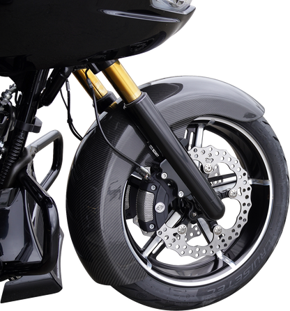 Arlen Ness Rapper 18" Carbon Fiber Front Fender fits 2023-2026 Harley Touring