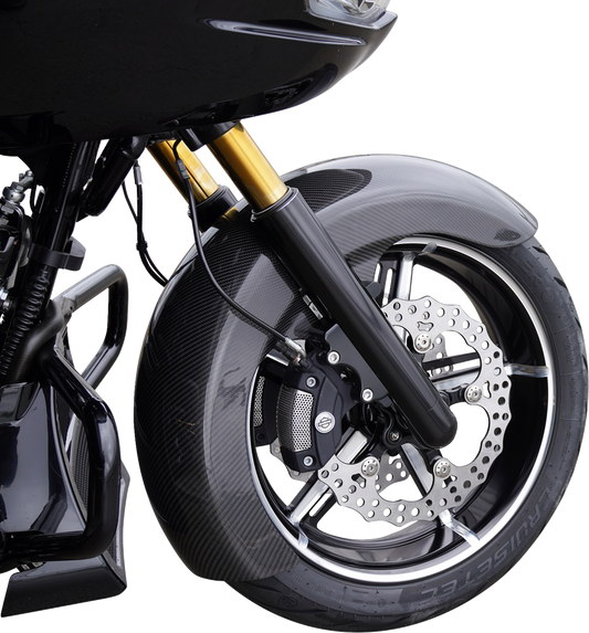 Arlen Ness Rapper 18" Carbon Fiber Front Fender fits 2023-2026 Harley Touring