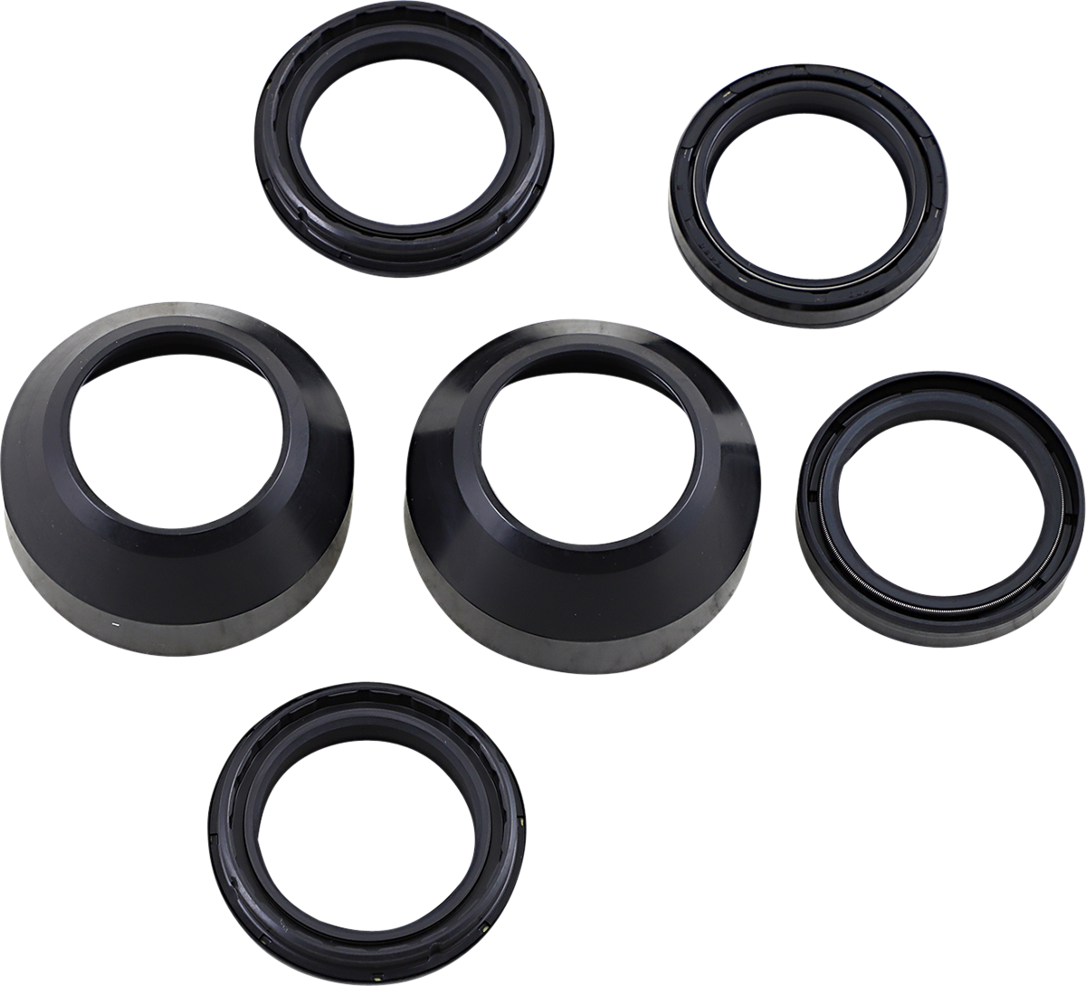 Drag Specialties Front Fork Seal Dust Wiper Repair Kit 84-13 Harley Dyna Softail