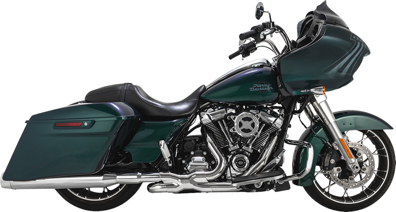 Vance & Hines Blackbird 450 Chrome Slip On Mufflers for 2017-2024 Harley Touring