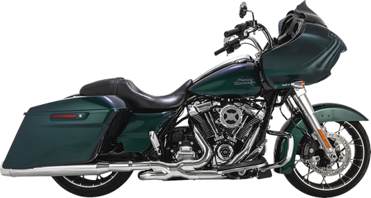 Vance & Hines Blackbird 450 Chrome Slip On Mufflers for 2017-2024 Harley Touring
