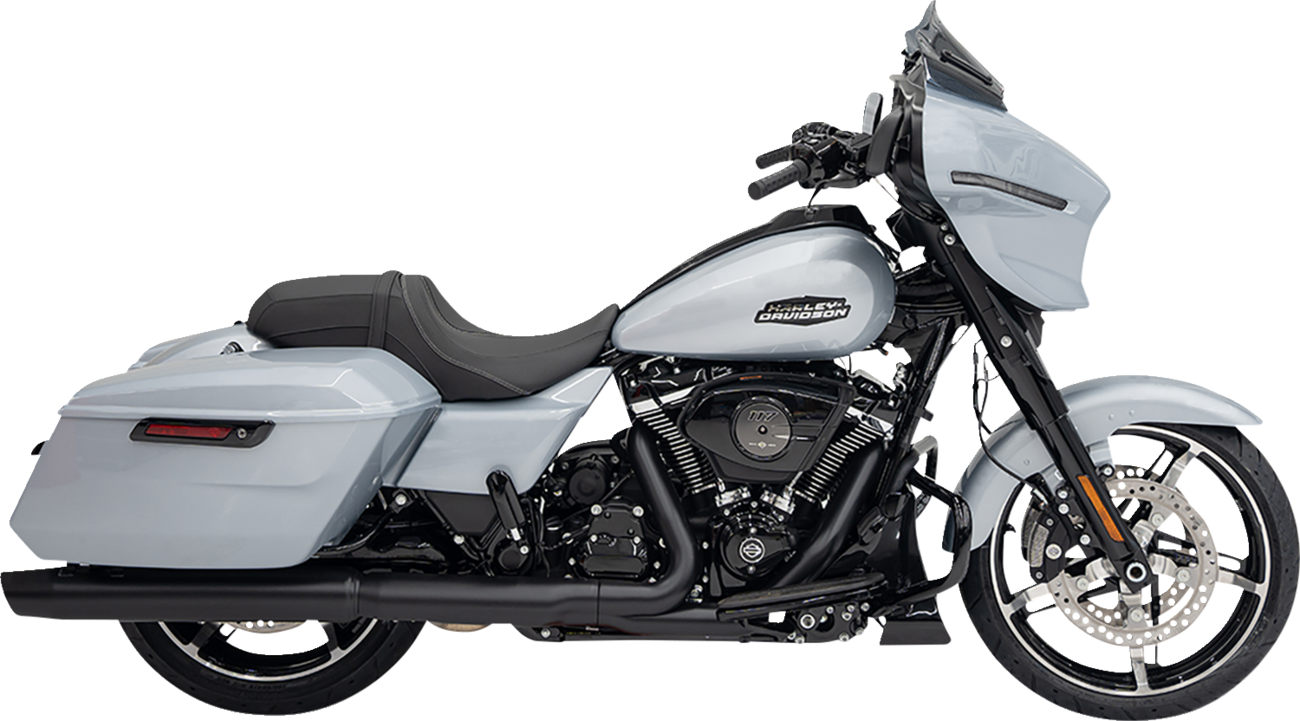 Klock Werks Flare 8" Dark Smoke Windshield for 2023-2025 Harley Street Glide