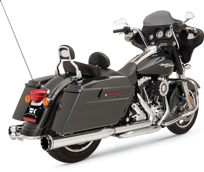 Khrome Werks Dominator 2-2 Cross Under Exhaust for 2009-2016 Harley Touring
