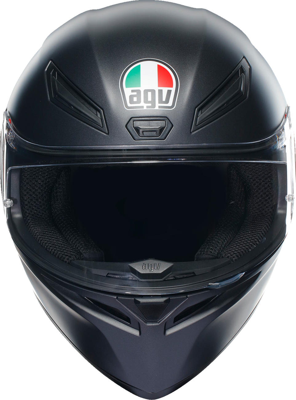 AGV K1 S Solid Matte Black Unisex Adult Motorcycle Street Full Face Helmet
