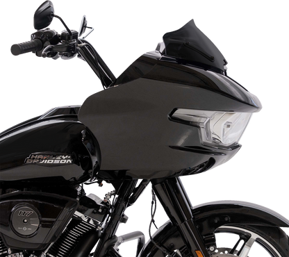Klock Werks Sport Flare 8" Black Windshield for 2023-2025 Harley Road Glide FLTR