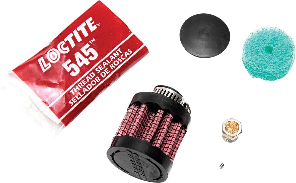 Feuling 3083 Motorcycle Vented Oil Dipstick Breather Rebuild Kit fits Harley