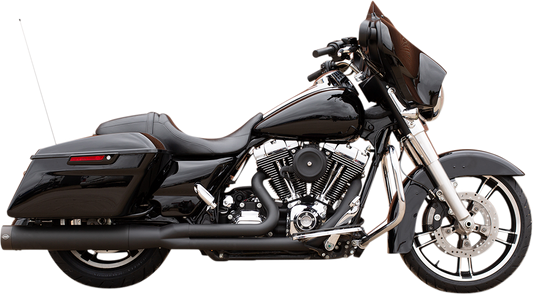S&S Sidewinder 2-1 Black Motorcycle Exhaust 2007-2016 Harley Touring Models