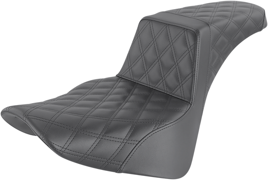 Saddlemen Step Up Lattice Seat for 2018-2025 Harley Softail Slim Heritage FLHCS