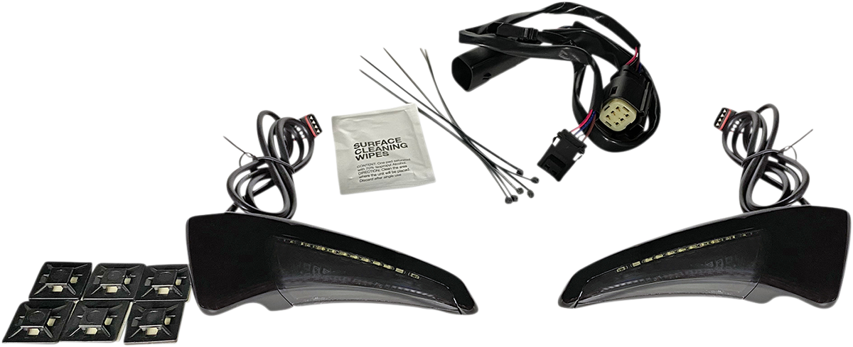 Custom Dynamics LED Tour Pak Seat Backrest Lights 2014-15 Harley Touring FLHTKSE