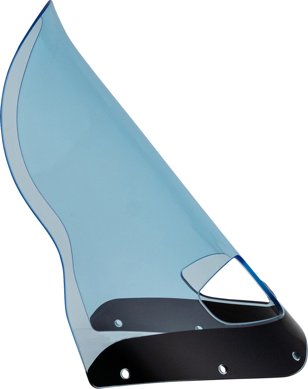 Klock Werks 15" Flare Blue Ice Road Warrior Fairing Motorcycle Windshield