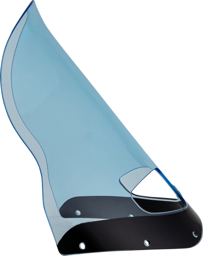 Klock Werks 15" Flare Blue Ice Road Warrior Fairing Motorcycle Windshield