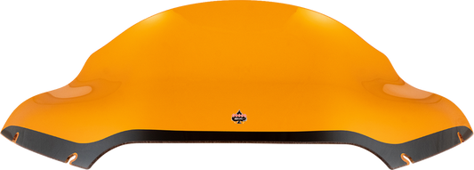 Klock Werks Kolor Flare 9" Orange Windshield fits 2015-23 Harley Road Glide FLTR