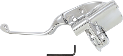 Drag Specialties Chrome Brake Master Cylinder Assembly 2018-2024 Harley Softail