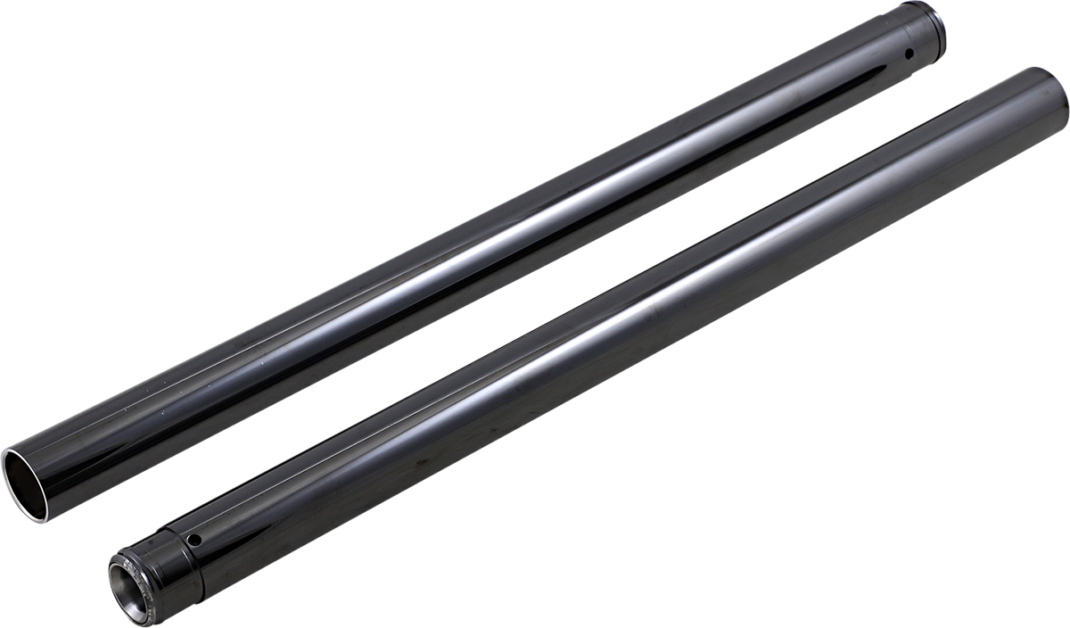 Custom Cycle 41mm +4 Black Diamond 24.25" Front Fork Tubes fits 1999-2017 Harley