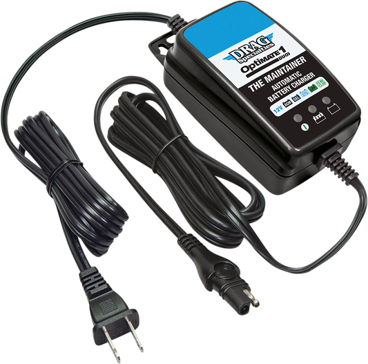 Drag Specialties OptiMate Duo 1 Motorcycle Battery Charger Maintainer for Harley