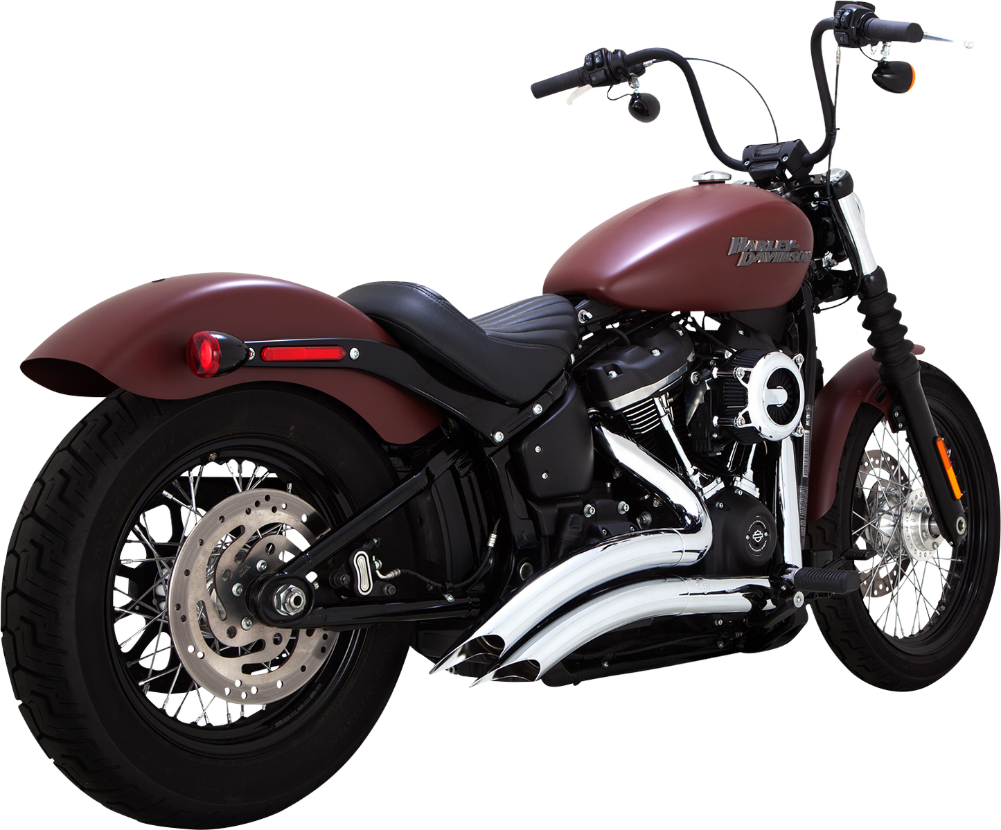 Vance & Hines Chrome Big Radius Full Exhaust System 2018-24 Harley Softail 26377