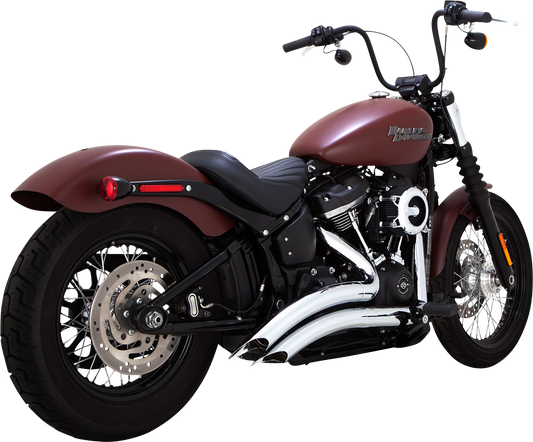 Vance & Hines Chrome Big Radius Full Exhaust System 2018-24 Harley Softail 26377