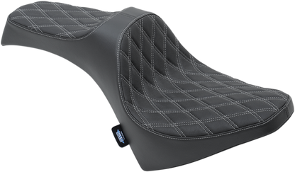 Drag Specialties Predator III  Silver Stitch Seat 2018-2024 Indian Scout Bobber