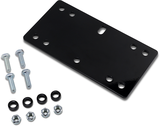 Moose Utility UTV Black Front Winch Mount Kit 2016-2024 Can-Am Defender 1000