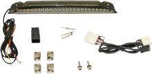 Custom Dynamics Black LED Rear Luggage Rack Light 1996-2013 Harley Softail FLSTF