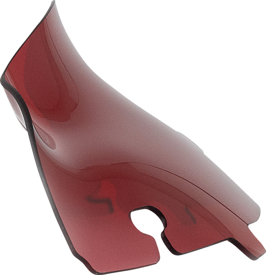 Klock Werks Kolor Flare 4" Red  Windshield fits 2014-2023 Harley Touring FLHT