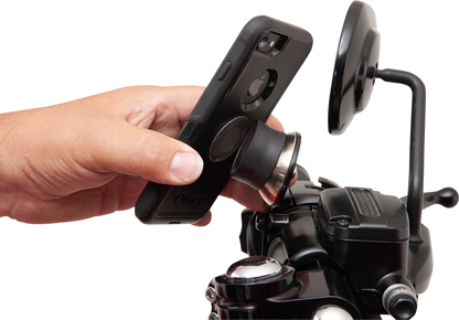 Klock Werks iOmount Handlebar Magnetic Device Holder 1996-2023 Harley Davidson