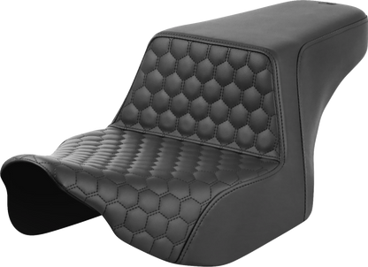 Saddlemen Step Up Black Honeycomb Gelcore Seat for 2023-2026 Harley Touring FLHX